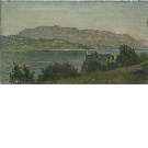 L'abbaye de Hautecombe et le lac d'Annecy